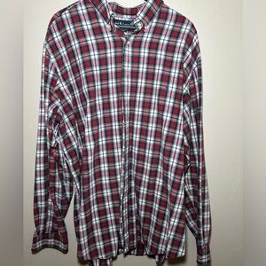 Men’s Ralph Lauren Flannel Button up 2XLT